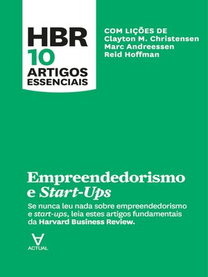 cover image of Empreendorismo e Startups